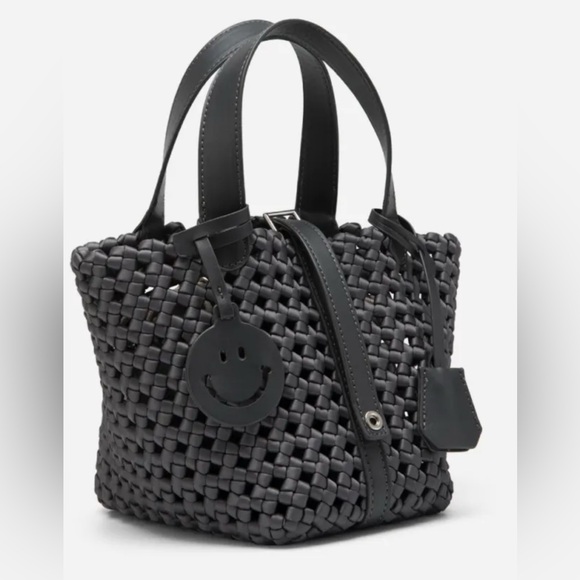 NEWBELLA Handbags - NEWBELLA Emily 2 PCS Set Woven Top Handle Bag • NWOT •